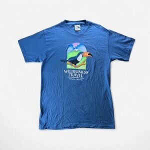 Hanes Beefy T Vintage Wilderness Travel